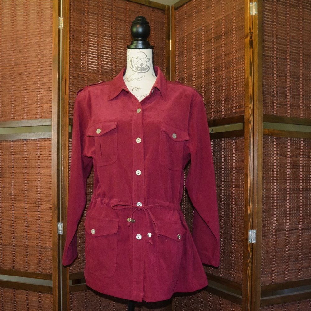 Burgundy Jacket